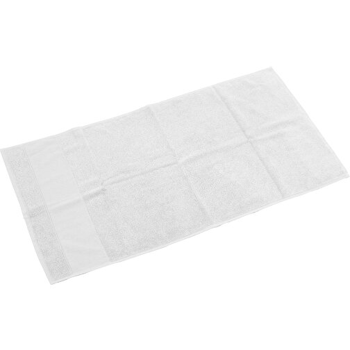 Handtuch Mari 50 X 100 Cm Weiß , weiß, 100 % Baumwolle, 26,00cm x 4,00cm x 19,00cm (Länge x Höhe x Breite), Bild 2