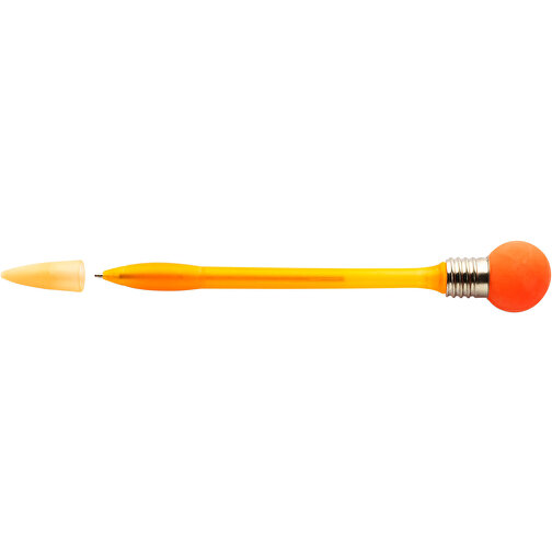Kugelschreiber Aus Kunststoff Emma , orange, Plastik, Metall, AS, XL, 18,70cm (Höhe), Bild 3