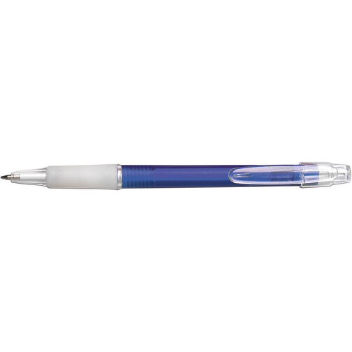 Kugelschreiber Carmen , blau, AS, Kautschuk, , Bild 3