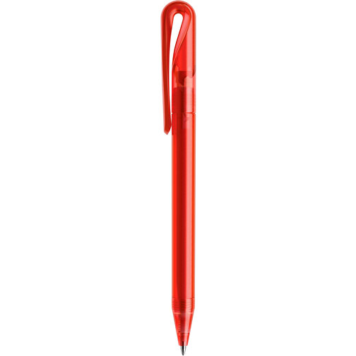 Prodir DS1 TFF Twist Kugelschreiber , Prodir, rot, Kunststoff, 14,10cm x 1,40cm (Länge x Breite), Bild 2