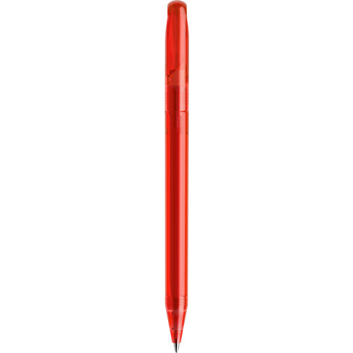 Prodir DS1 TFF Twist Kugelschreiber , Prodir, rot, Kunststoff, 14,10cm x 1,40cm (Länge x Breite), Bild 3