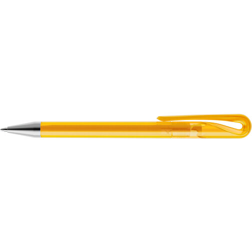 Prodir DS1 TFS Twist Kugelschreiber , Prodir, gelb, Kunststoff/Metall, 14,10cm x 1,40cm (Länge x Breite), Bild 5