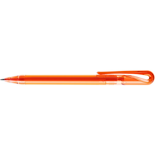 Prodir DS1 TTT Twist Kugelschreiber , Prodir, orange, Kunststoff, 14,10cm x 1,40cm (Länge x Breite), Bild 5