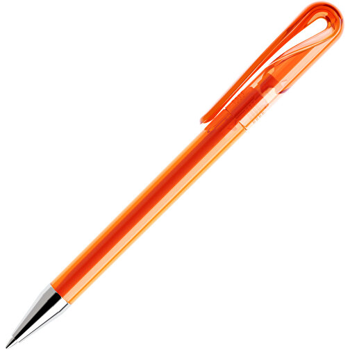 Prodir DS1 TTC Twist Kugelschreiber , Prodir, orange, Kunststoff/Metall, 14,10cm x 1,40cm (Länge x Breite), Bild 4