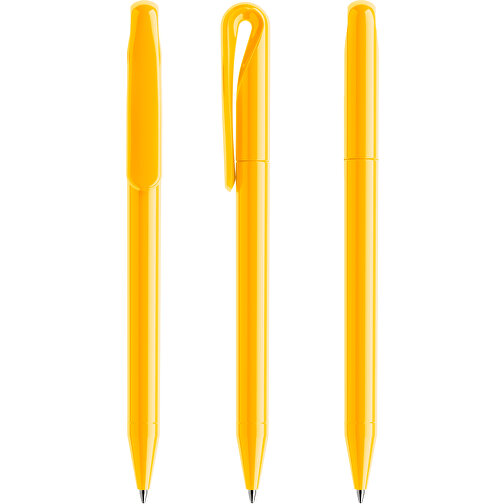 Prodir DS1 TPP Twist Kugelschreiber , Prodir, gelb, Kunststoff, 14,10cm x 1,40cm (Länge x Breite), Bild 6
