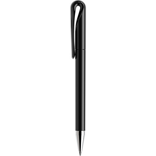 Prodir DS1 TPC Twist Kugelschreiber , Prodir, schwarz, Kunststoff/Metall, 14,10cm x 1,40cm (Länge x Breite), Bild 2