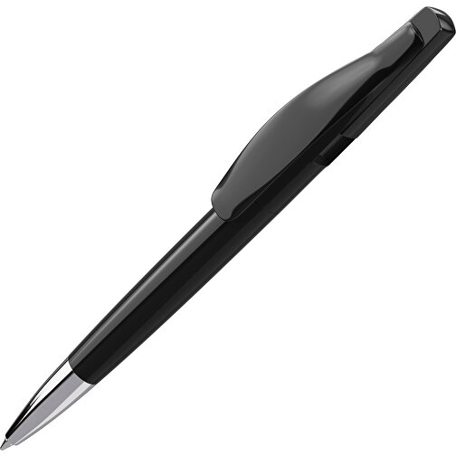 Prodir DS2 PPC Push Kugelschreiber , Prodir, schwarz / schwarz, Kunststoff, 14,80cm x 1,70cm (Länge x Breite), Bild 1
