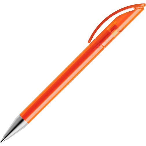 Prodir DS3 TFS Twist Kugelschreiber , Prodir, orange, Kunststoff/Metall, 13,80cm x 1,50cm (Länge x Breite), Bild 4