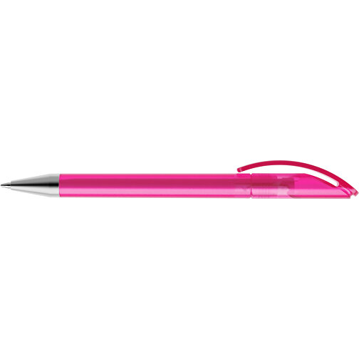 Prodir DS3 TFS Twist Kugelschreiber , Prodir, pink, Kunststoff/Metall, 13,80cm x 1,50cm (Länge x Breite), Bild 5