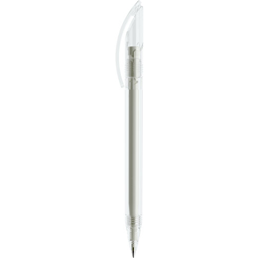 Prodir DS3 TTT Twist Kugelschreiber , Prodir, klar, Kunststoff, 13,80cm x 1,50cm (Länge x Breite), Bild 2
