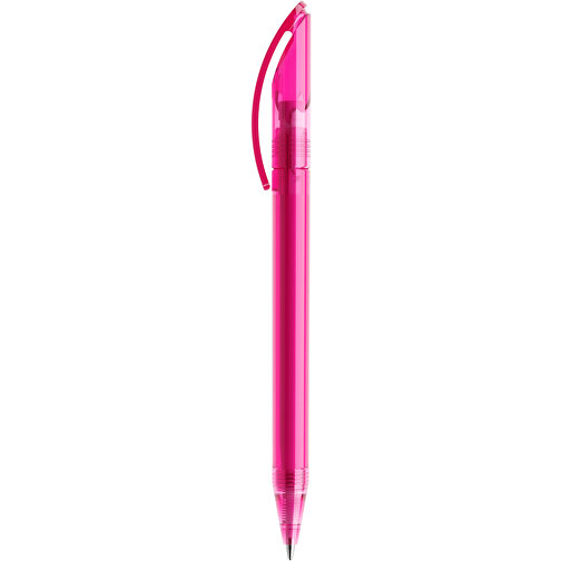 Prodir DS3 TTT Twist Kugelschreiber , Prodir, pink, Kunststoff, 13,80cm x 1,50cm (Länge x Breite), Bild 2