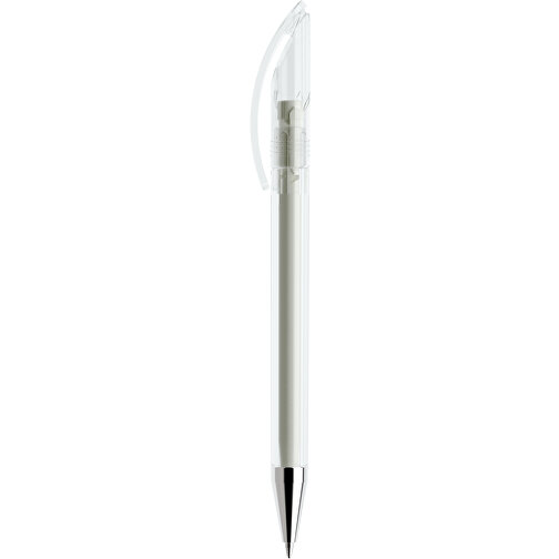 Prodir DS3 TTC Twist Kugelschreiber , Prodir, klar, Kunststoff/Metall, 13,80cm x 1,50cm (Länge x Breite), Bild 2