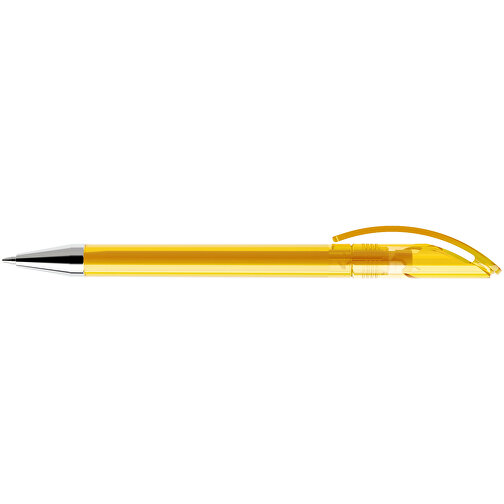 Prodir DS3 TTC Twist Kugelschreiber , Prodir, gelb, Kunststoff/Metall, 13,80cm x 1,50cm (Länge x Breite), Bild 5
