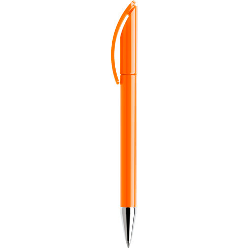 Prodir DS3 TPC Twist Kugelschreiber , Prodir, orange, Kunststoff/Metall, 13,80cm x 1,50cm (Länge x Breite), Bild 2