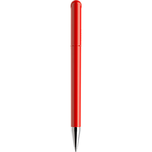 Prodir DS3 TPC Twist Kugelschreiber , Prodir, rot, Kunststoff/Metall, 13,80cm x 1,50cm (Länge x Breite), Bild 3
