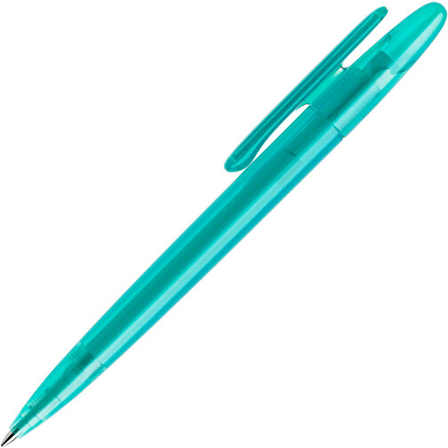 Prodir DS5 TFF Twist Kugelschreiber , Prodir, aqua, Kunststoff, 14,30cm x 1,60cm (Länge x Breite), Bild 4