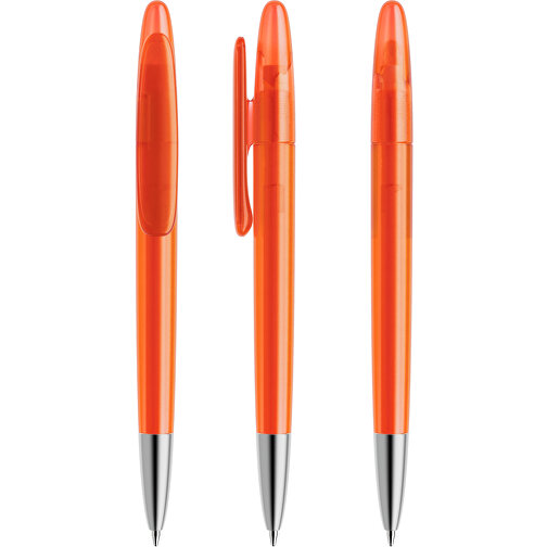 Prodir DS5 TFS Twist Kugelschreiber , Prodir, orange, Kunststoff/Metall, 14,30cm x 1,60cm (Länge x Breite), Bild 6