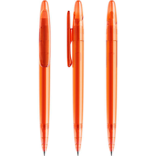 Prodir DS5 TTT Twist Kugelschreiber , Prodir, orange, Kunststoff, 14,30cm x 1,60cm (Länge x Breite), Bild 6