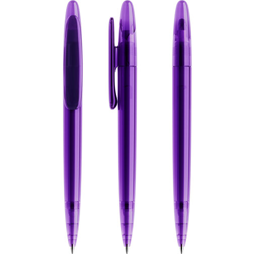Prodir DS5 TTT Twist Kugelschreiber , Prodir, violett, Kunststoff, 14,30cm x 1,60cm (Länge x Breite), Bild 6