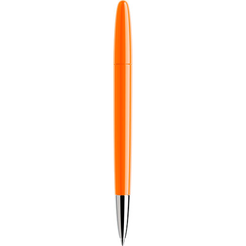 Prodir DS5 TPC Twist Kugelschreiber , Prodir, orange, Kunststoff/Metall, 14,30cm x 1,60cm (Länge x Breite), Bild 3