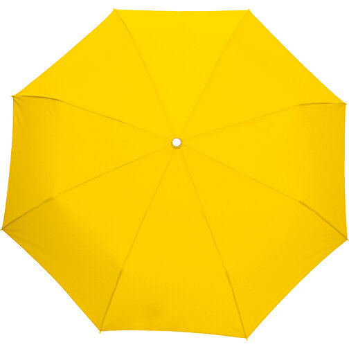 Taschenschirm TWIST , gelb, Aluminium / Fiberglas / Polyester, , Bild 1