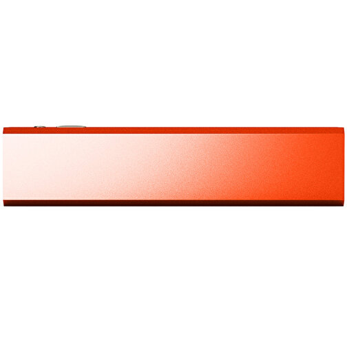 Power Bank Chantal Mit Kristall Box , Promo Effects, orange, Aluminium, 9,40cm x 2,20cm x 2,10cm (Länge x Höhe x Breite), Bild 3