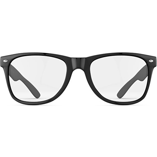 Brille EyeCatcher , Promo Effects, schwarz, Rahmen aus Polycarbonat und Glass aus AC, 14,50cm x 4,80cm x 15,00cm (Länge x Höhe x Breite), Bild 6