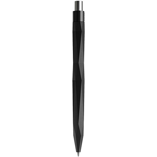 Prodir QS20 PMP Push Kugelschreiber , Prodir, schwarz / silber satiniert, Kunststoff/Metall, 14,10cm x 1,60cm (Länge x Breite), Bild 3