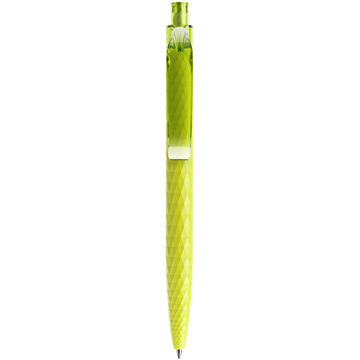 Prodir QS01 PRT Push Kugelschreiber , Prodir, gelbgrün, Kunststoff, 14,10cm x 1,60cm (Länge x Breite), Bild 1