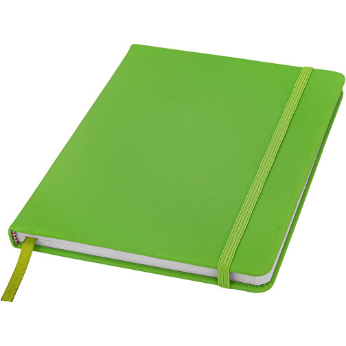 Spectrum A5 Hard Cover Notizbuch , lindgrün, PU Kunststoff, 21,10cm x 1,20cm x 14,00cm (Länge x Höhe x Breite), Bild 1