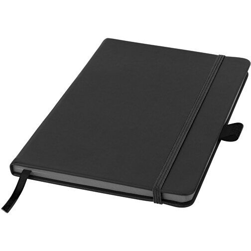 Colour-Edge A5 Hard Cover Notizbuch , schwarz, PU Kunststoff, 21,00cm x 1,10cm x 14,00cm (Länge x Höhe x Breite), Bild 1