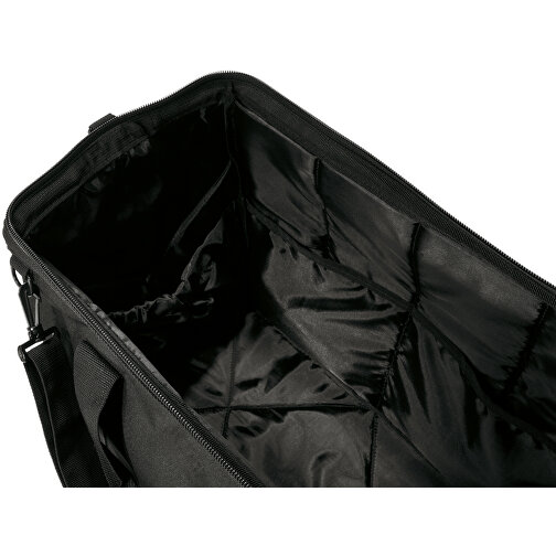 Allrounder M , Reisenthel, schwarz, Obermaterial: hochwertiges recyceltes Polyestergewebe, wasserabweisend, 40,00cm x 24,00cm x 33,50cm (Länge x Höhe x Breite), Bild 3