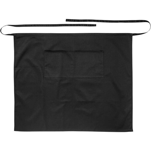 Lega Kurze 240 G/m² Schürze , schwarz, 65% Polyester, 35% Baumwolle, 90,00cm x 40,00cm (Länge x Breite), Bild 3