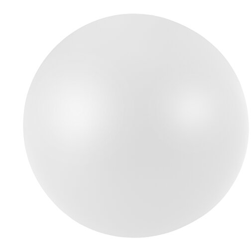 Cool Runder Antistressball , weiss, PU Kunststoffschaum, , Bild 3