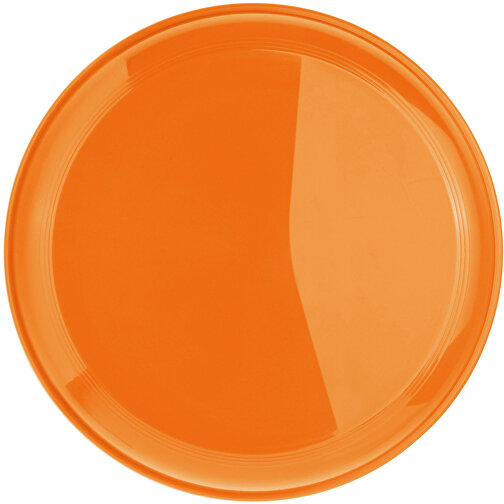 Wurfscheibe 'Jupiter' , orange, PP, 2,50cm (Höhe), Bild 1