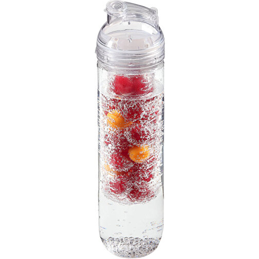Trinkflasche 'Frutto' 0,8 L, Tritan , Transluzent, Kunststoff, 28,00cm (Höhe), Bild 2