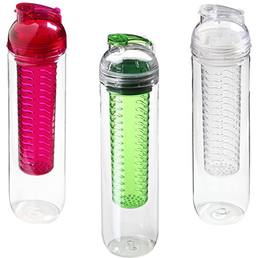 Trinkflasche 'Frutto' 0,8 L, Tritan , Transluzent, Kunststoff, 28,00cm (Höhe), Bild 3