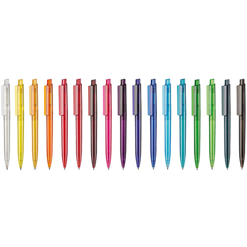 Kugelschreiber CREST FROZEN , Ritter-Pen, rubin-rot-TR/FR, ABS-Kunststoff, 14,90cm (Länge), Bild 4