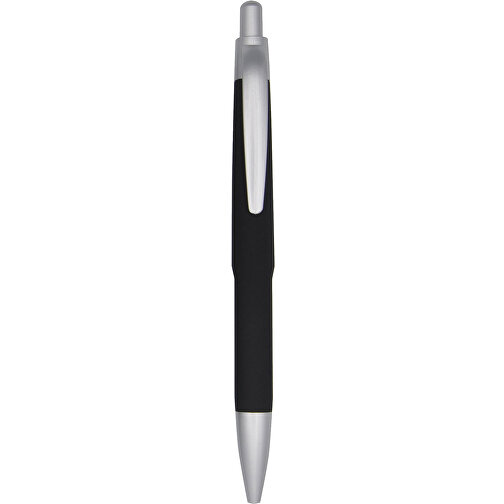 Kugelschreiber Nizza , Promo Effects, schwarz, Kunststoff, 13,50cm (Länge), Bild 2