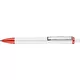 rouge corail / blanc