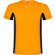 naranja fluor / negro