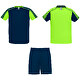 verde fluoro / blu navy