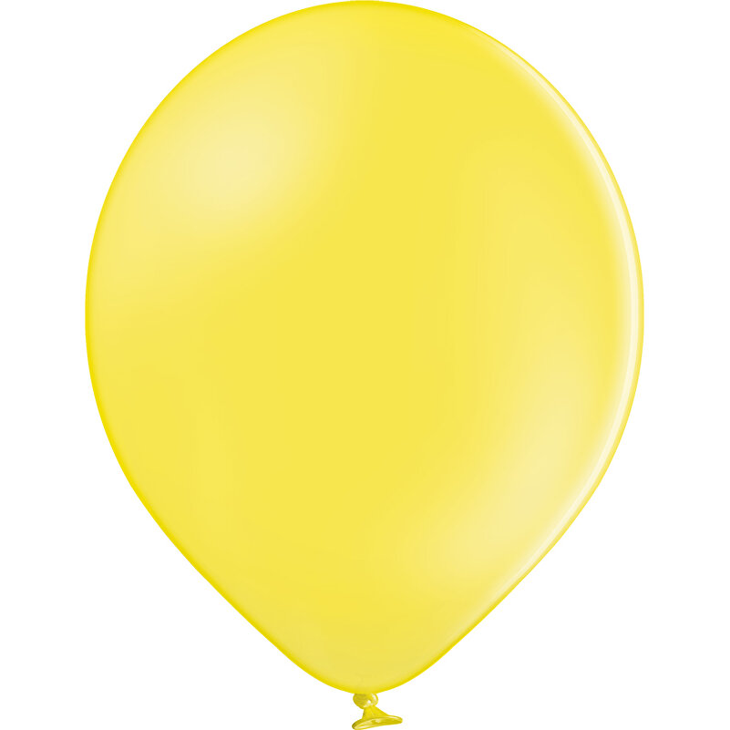 Stampa serigrafica pastello di palloncini (giallo, Lattice naturale, 3g)  come gadget personalizzati su